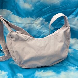 Baggu Small Crescent in Dusty Pink